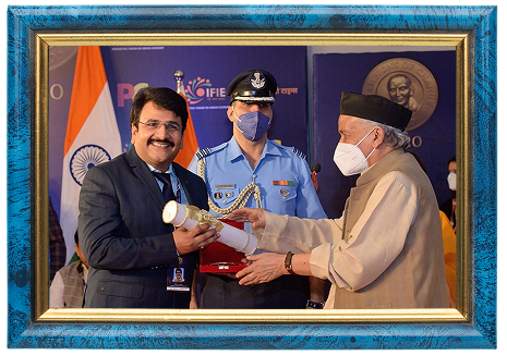 Indian Achievers Award for Most Dynamic Entrepreneur of the Year (2020-21) Shri Bhagat Singh Koshyari