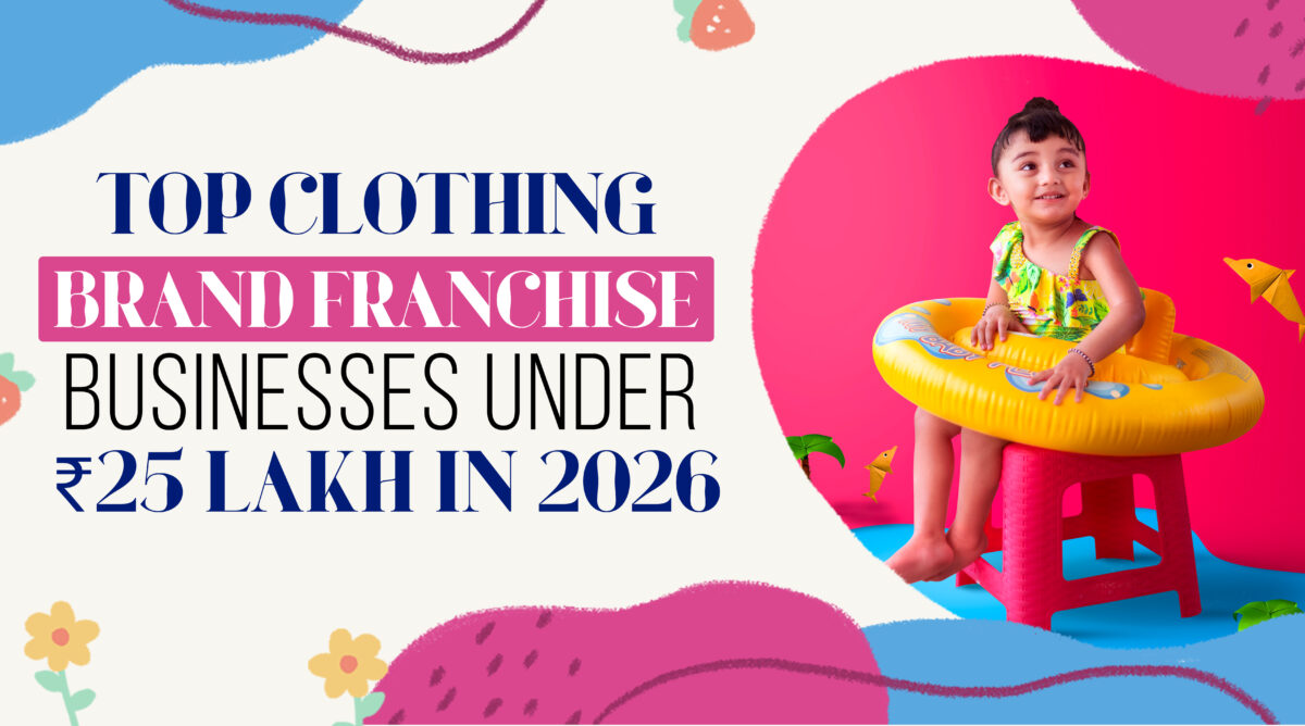 Top Clothing Brand Franchise Businesses Under ₹25 Lakh in 2026