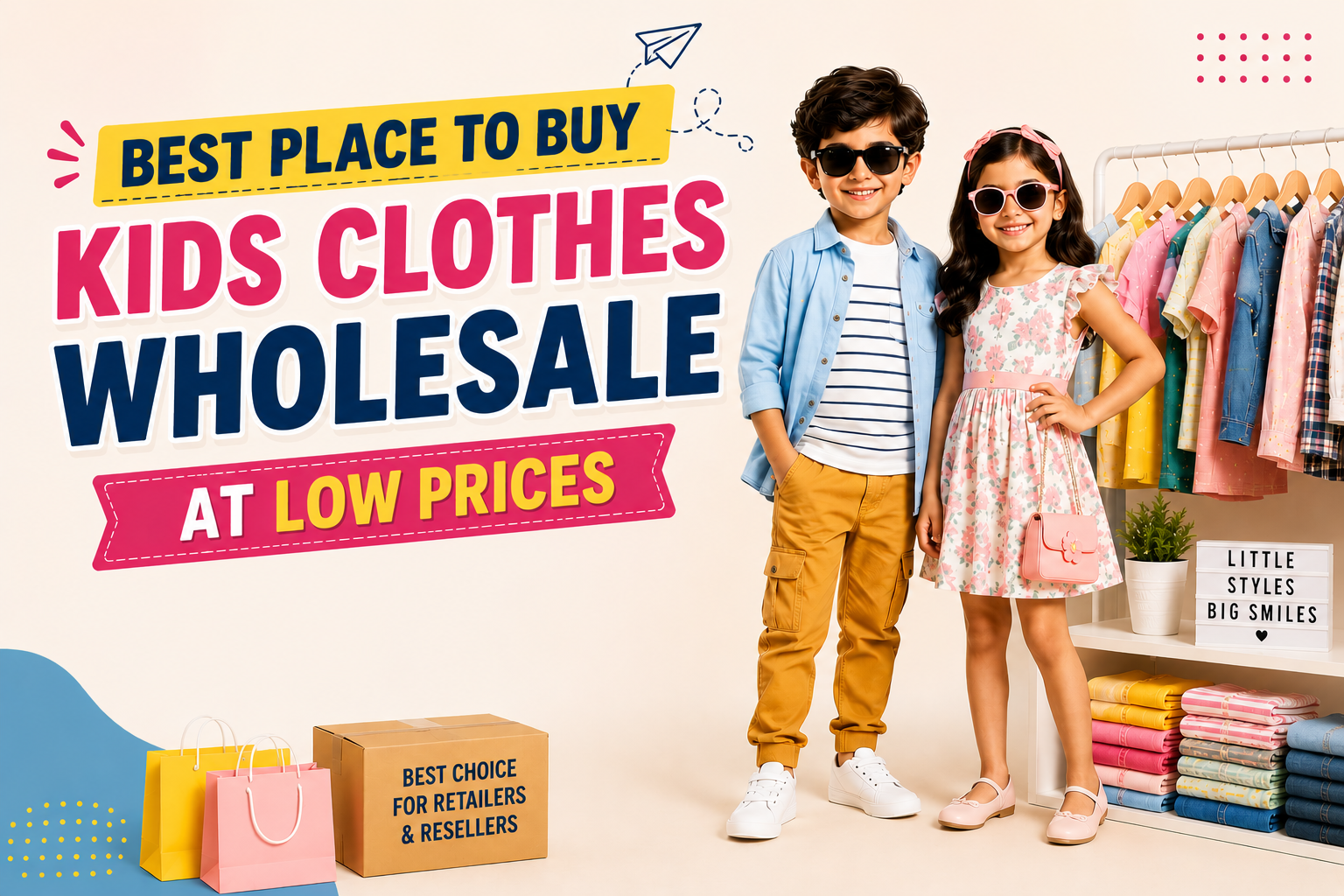 Best Place to Buy Kids Clothes Wholesale at Low Prices in India