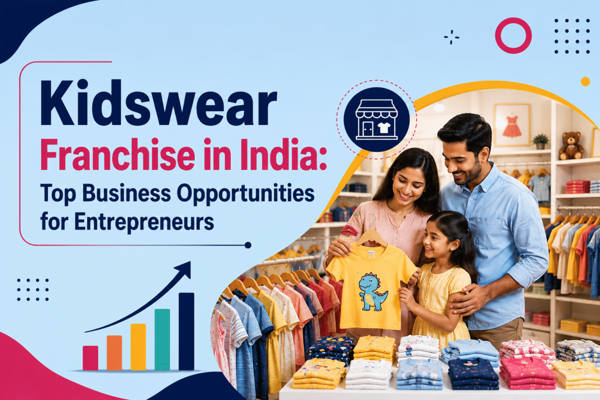 Kidswear franchise in India business opportunity with Little Wings kids clothing store and growing retail market