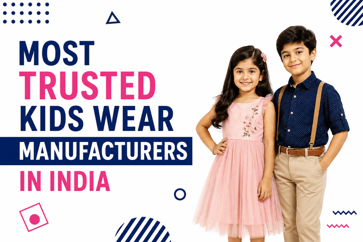 Most Trusted Kids Wear Manufacturers in India