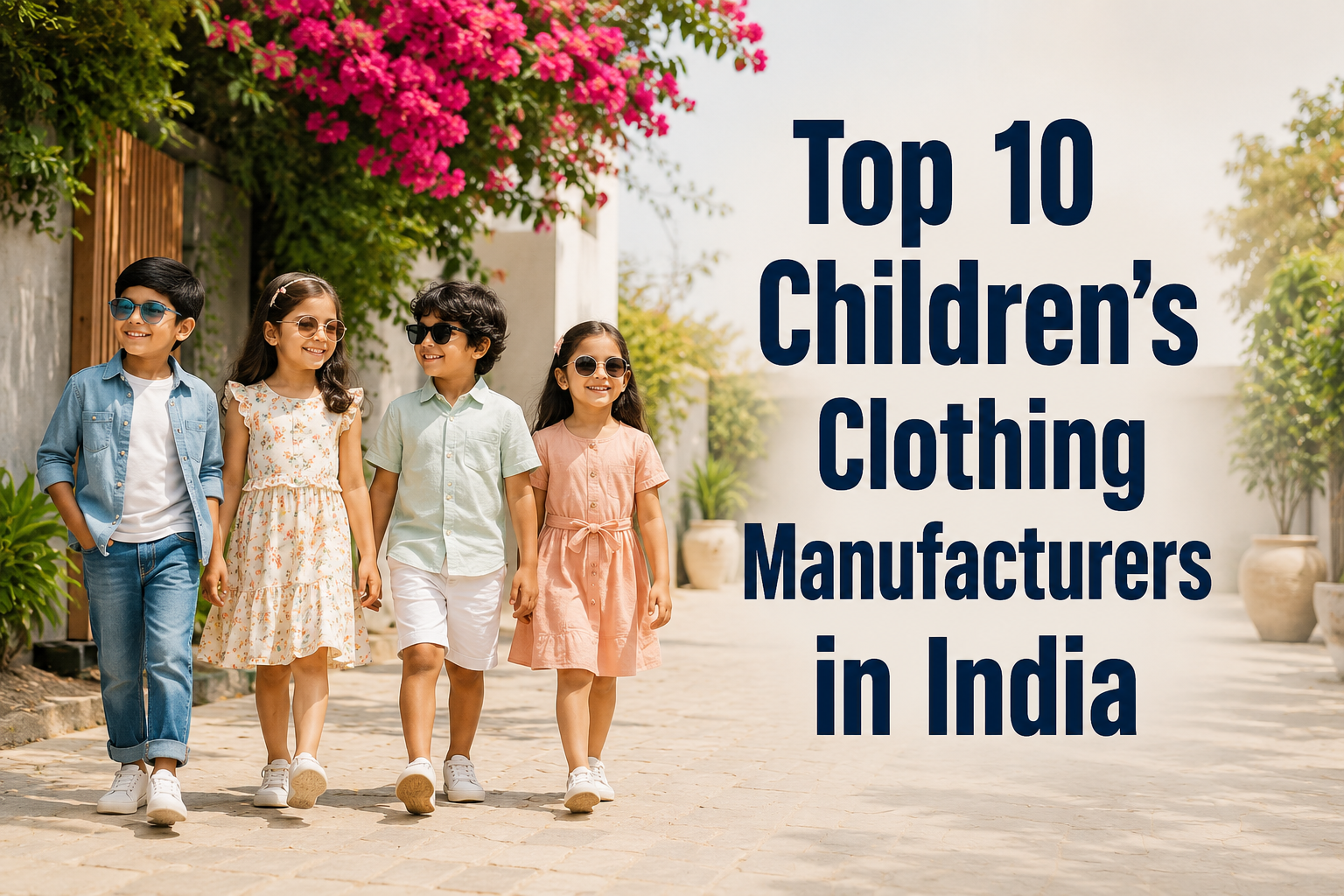Top Children's Clothing Manufacturers in India
