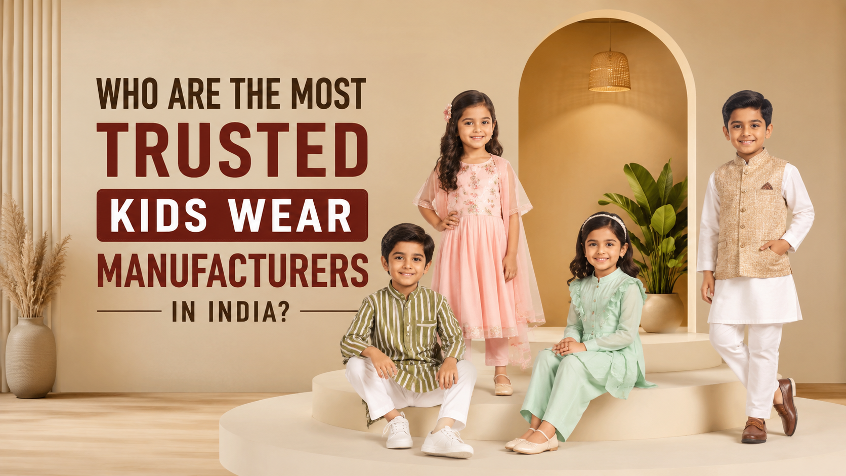 Kids wear manufacturers in India showcasing quality kidswear collections for boys and girls