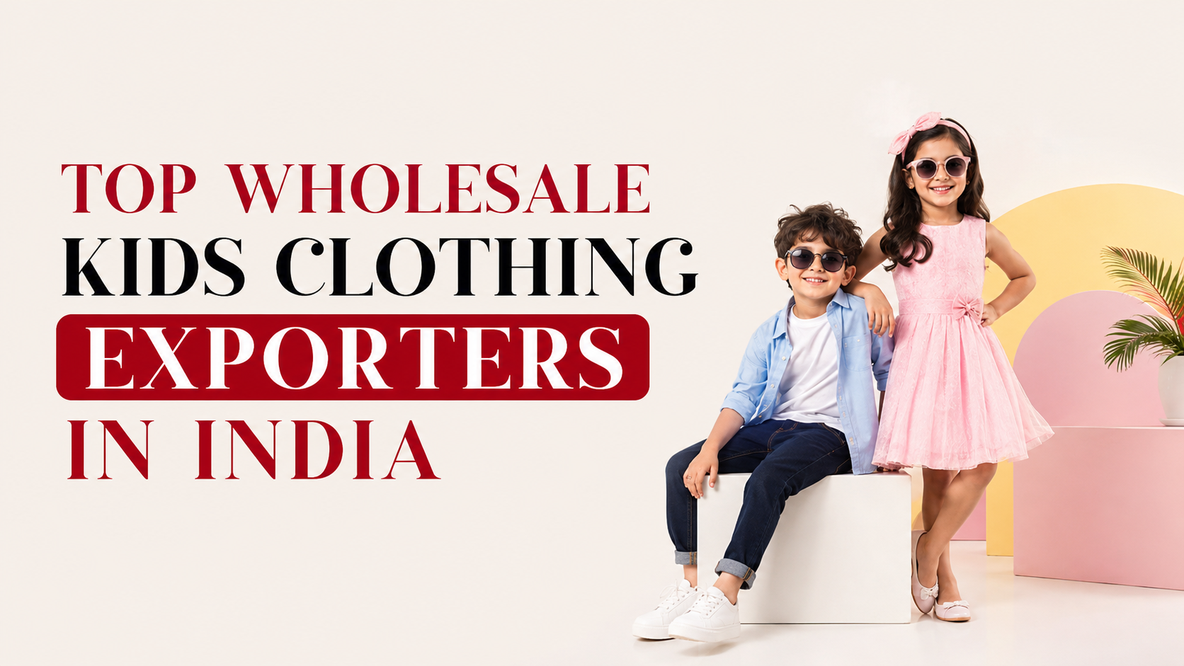 Top Wholesale Kids Clothing Exporters in India offering quality kidswear for retailers, wholesalers, and global buyers.