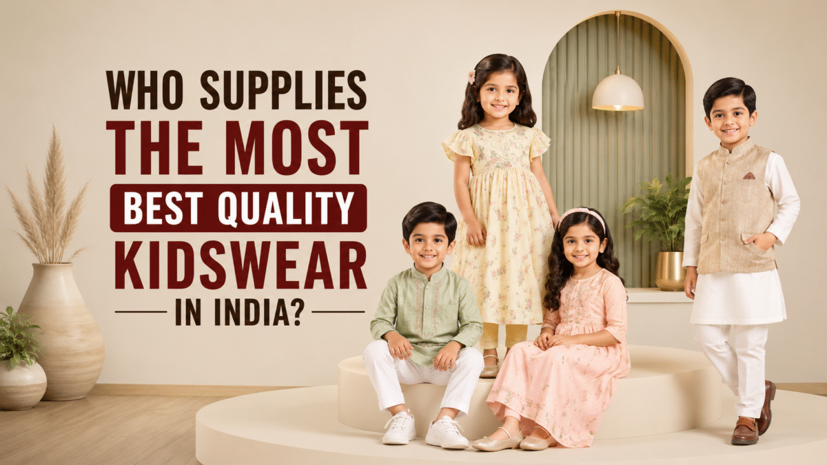 Best Quality Kidswear in India with stylish and comfortable kids fashion collection